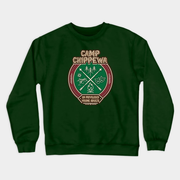 Camp Chippewa Crewneck Sweatshirt by Nazonian